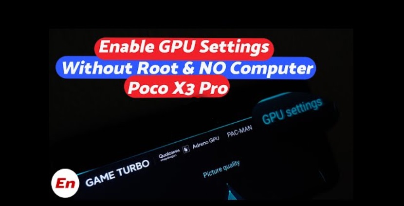 فعال کردن گزینه های مخفی برنامه Game Turbo در پوکو X3 پرو
